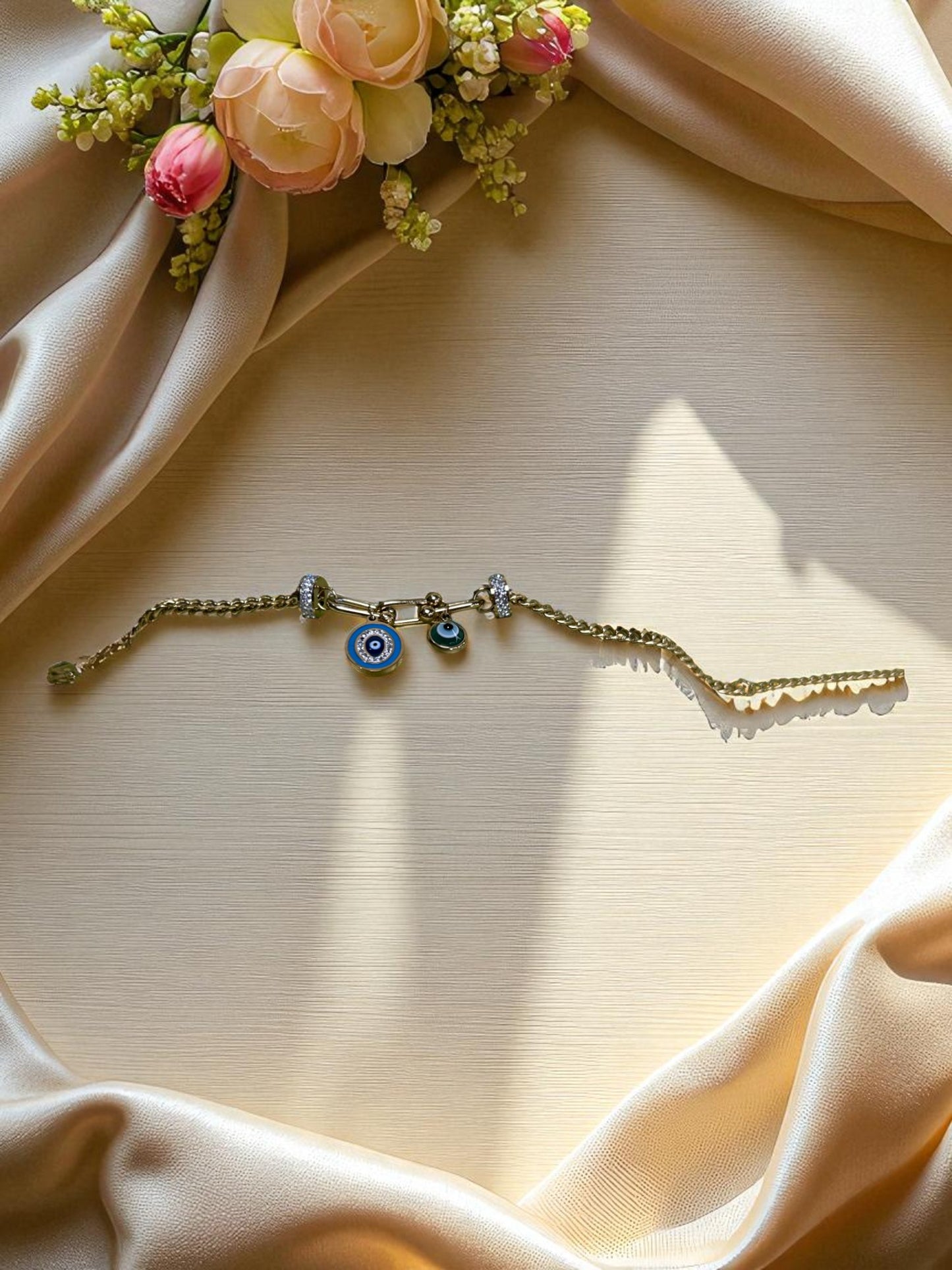 Evil Eye charm bracelet