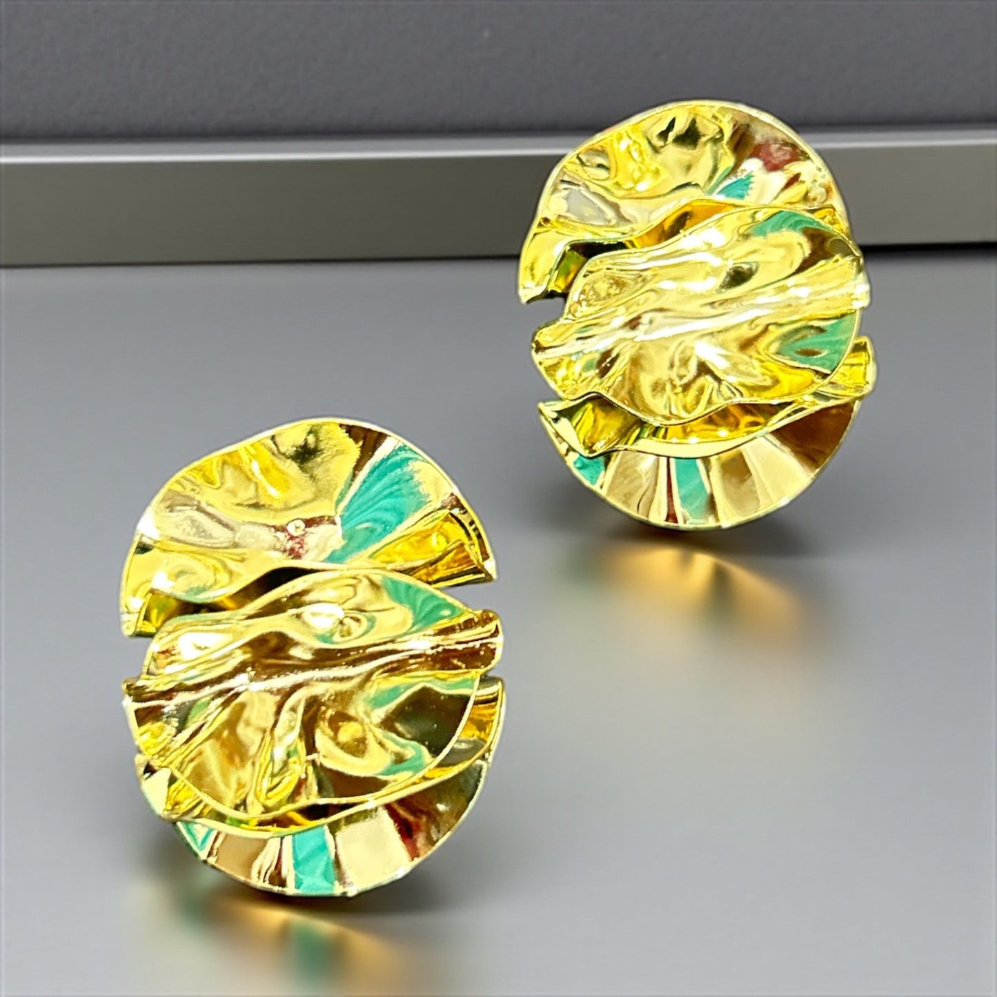 3D Flower Earrings