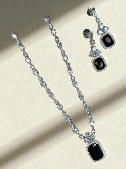 Women's Princess AD Jewellery Set