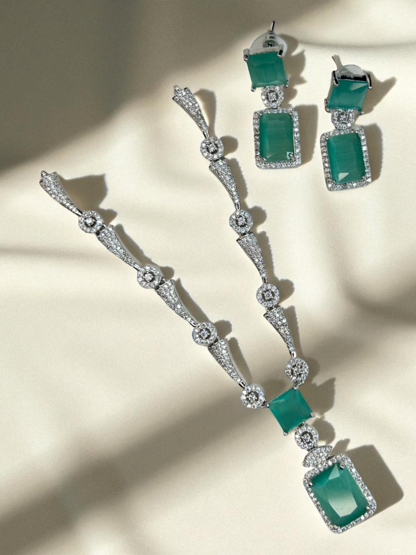 American diamond necklace set