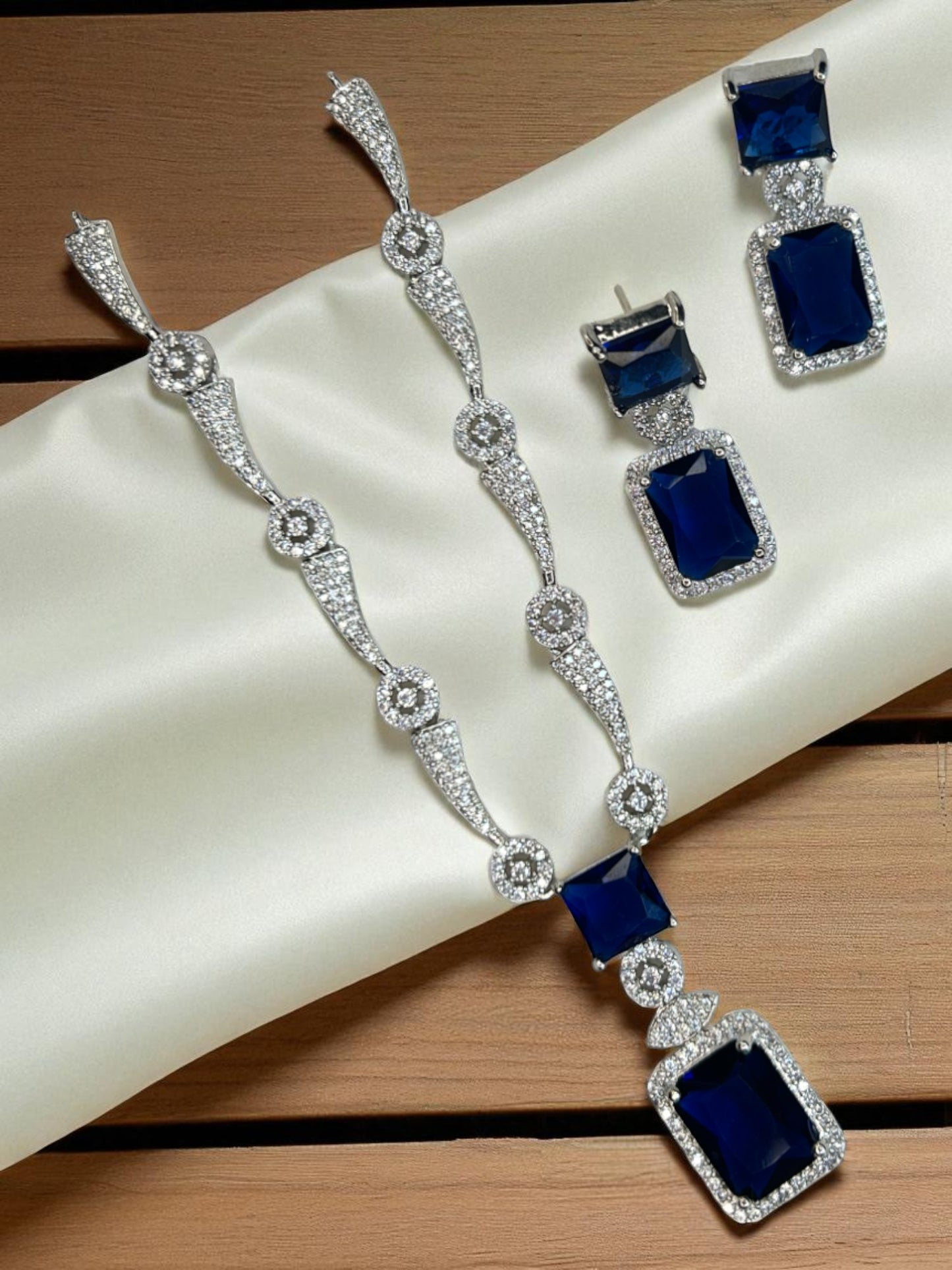 American diamond necklace set